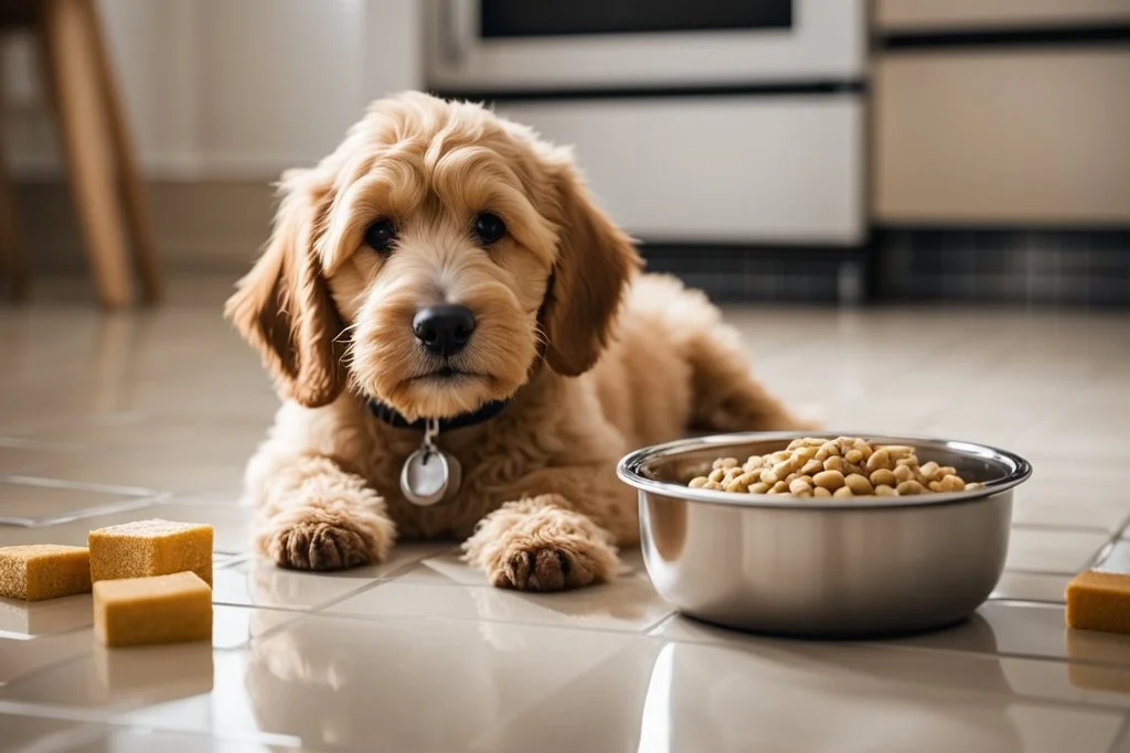 Goldendoodle puppy food hotsell